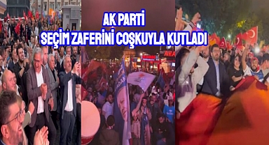 AK Parti’nin seçim zaferi Eyüpsultan meydanında kutlandı