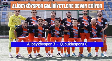 Alibeyköyspor Çubukluspor'u rahat yendi.