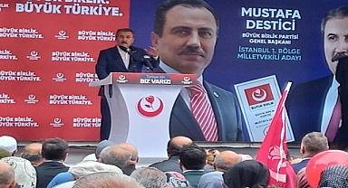 BBP Başkanı Destici Eyüpsultan'da halka seslendi