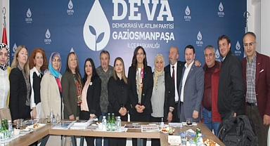 DEVA Partisi Gaziosmanpaşa Milletvekili Adayını tanıttı. 