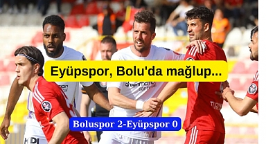 Eyüpspor, kazanmayı unuttu.! Boluspor’a mağlup oldu