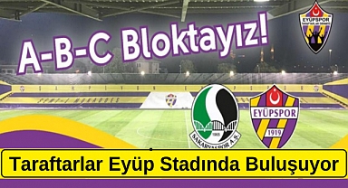 Eyüpspor Taraftarları Sakaryaspor maçını dev ekranda izleyecekler