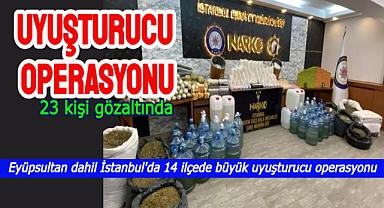 Uyuşturucu Operasyonu, Eyüpsultan’a uzandı
