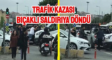Alibeyköy'de Sürücüler Arasında Kavga Çıktı