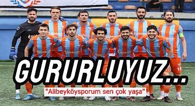 Alibeyköyspor ligin son maçına çıktı