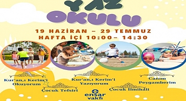 ENSAR VAKFI YAZ KURSU KAYITLARI BAŞLADI