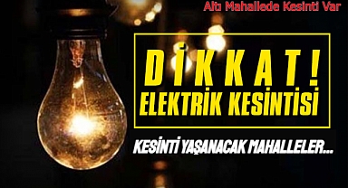 EYÜPSULTAN'DA 6 MAHALLEDE ELEKTRİK KESİNTİSİ VAR