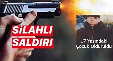 Eyüpsultan'da silahlı saldırı! 17 Yaşındaki Çocuk Öldürüldü!