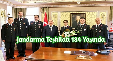 Jandarma Teşkilatının 184. Kuruluş Yıl Dönümü kutlandı.