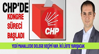 CHP'de delege seçimleri başlıyor