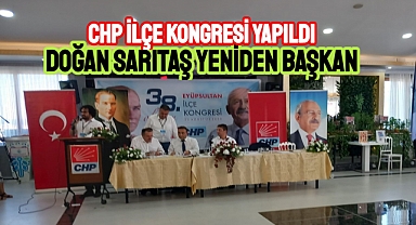 CHP'de Doğan Sarıtaş yeniden başkan seçildi