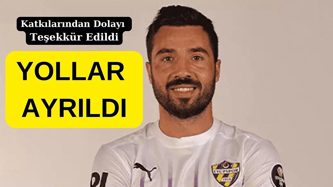 Eyüpspor’da, İbrahim Akdağ ile yollar ayrıldı