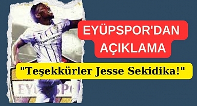 Eyüpspor, Jesse Sekidika'nın sözleşmesini feshetti