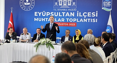 İstanbul Valisi Davut Gül, Eyüpsultan’da incelemelerde bulundu