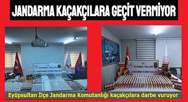 Jandarma Kaçakçılara Bir Darbe Daha Vurdu