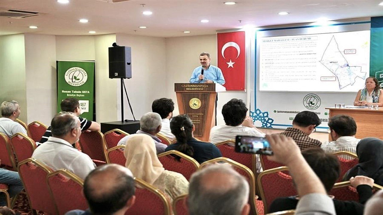 Kentsel Dönüşüm Bilgilendirme Toplantıları Merkez Mahallesi ile Başladı