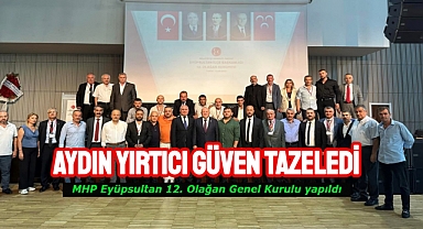 MHP İlçe Kongresi yapıldı, Başkan Aydın Yırtıcı güven tazeledi