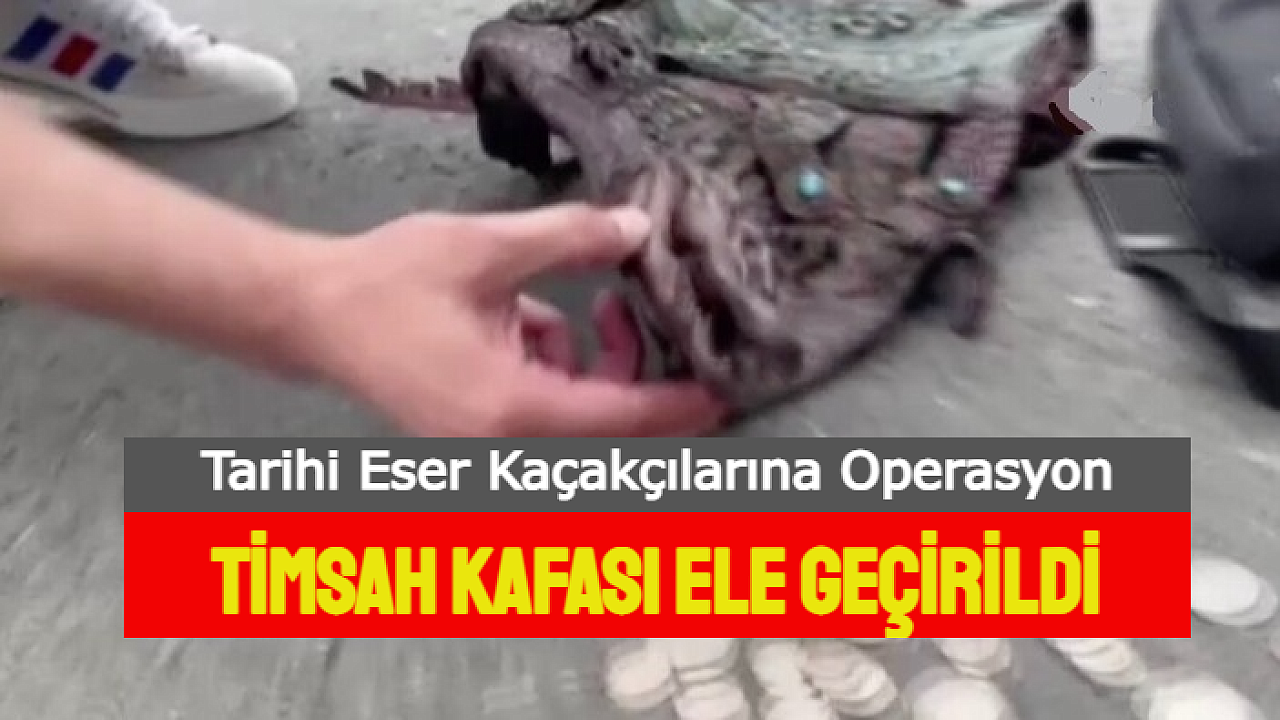 Tarihi Eser Kaçakçılarına Operasyon