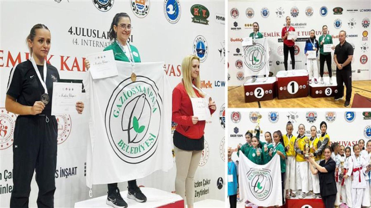 Uluslararası Gemlik Karate Turnuvası’na Gaziosmanpaşalı Sporcular Damga Vurdu