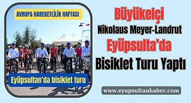 Deniz Köken, Büyükelçi Nikolaus Meyer-Landrut ile Bisiklet Turu Yaptı