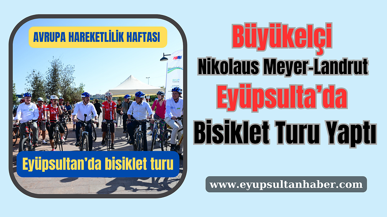 Deniz Köken, Büyükelçi Nikolaus Meyer-Landrut ile Bisiklet Turu Yaptı