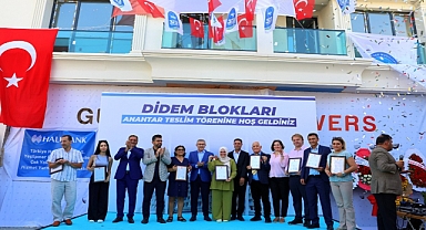 Didem Sitesi'nde anahtarlar teslim edildi