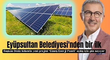 Eyüpsultan Belediyesi'nden bir ilk,