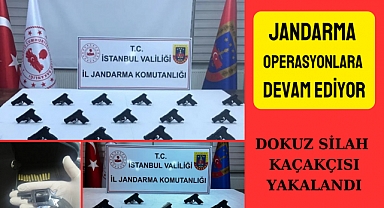 JANDARMA’DAN SİLAH KAÇAKÇILARINA OPERASYON