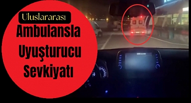 Yurtdışından ambulansla uyuşturucu getirdiler! Eyüpsultan’da yakalandılar