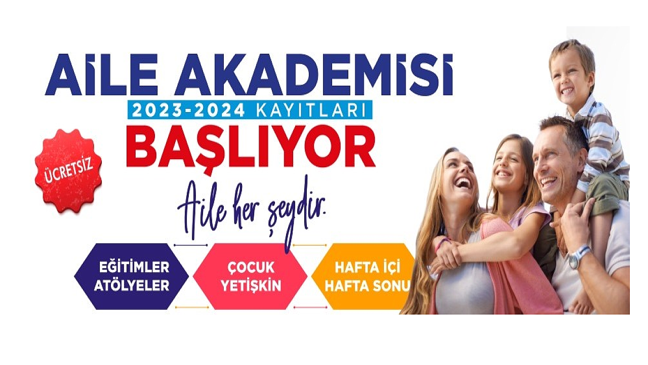 Aile Akademisi yeni dönem kayıtları başladı