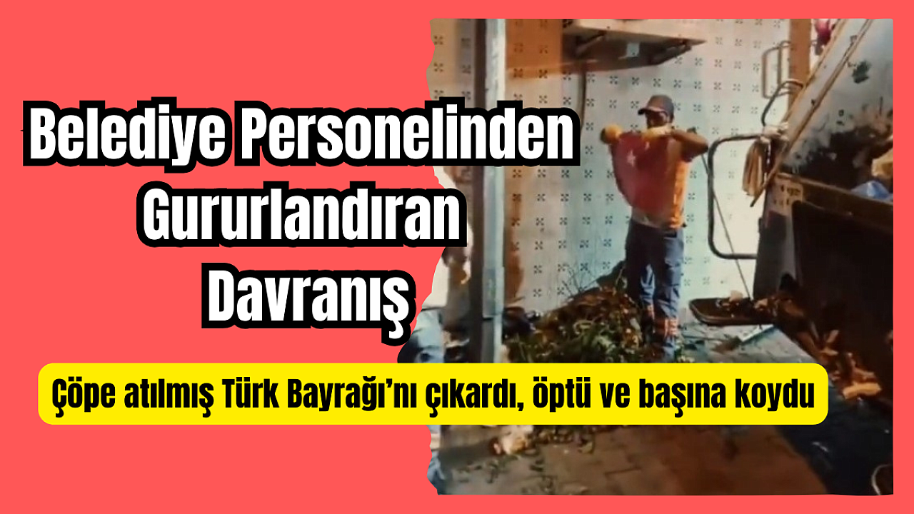 Belediye Personelinden Gururlandıran Davranış