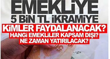 Çalışan emekli ikramiye alacak mı? 5.000 lira ikramiye ödemesinde son durum