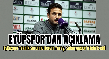 Eyüpspor'da maç sonu değerlendirme