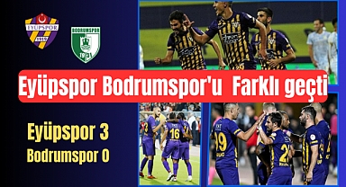 Eyüpspor’dan Bodrumspor’a farklı tarife