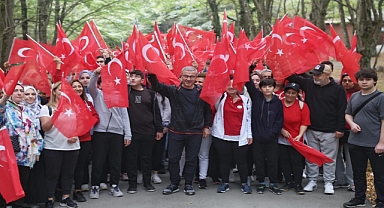 Eyüpsultan Belediyesi, 100. Yılda Gençlik Yürüyüşü Düzenledi