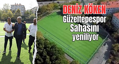 Güzeltepe Spor Sahası yenileniyor