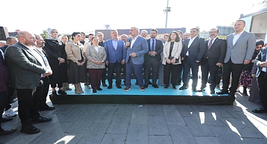 Osman Nuri Kabaktepe, 'Yeniden İstanbul' programı için Eyüpsultan'da