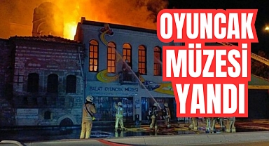 Oyuncak müzesinde yangın