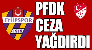 PFDK Eyüpspor'a verilen cezalar açıklandı