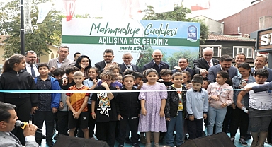 Rami Cuma Mahallesi, Mahmudiye Caddesi açılışı yapıldı
