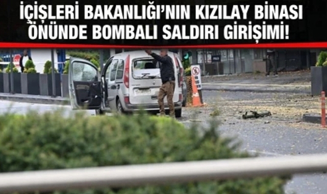 SON DAKİKA: Ankara Kızılay'da bombalı saldırı girişimi