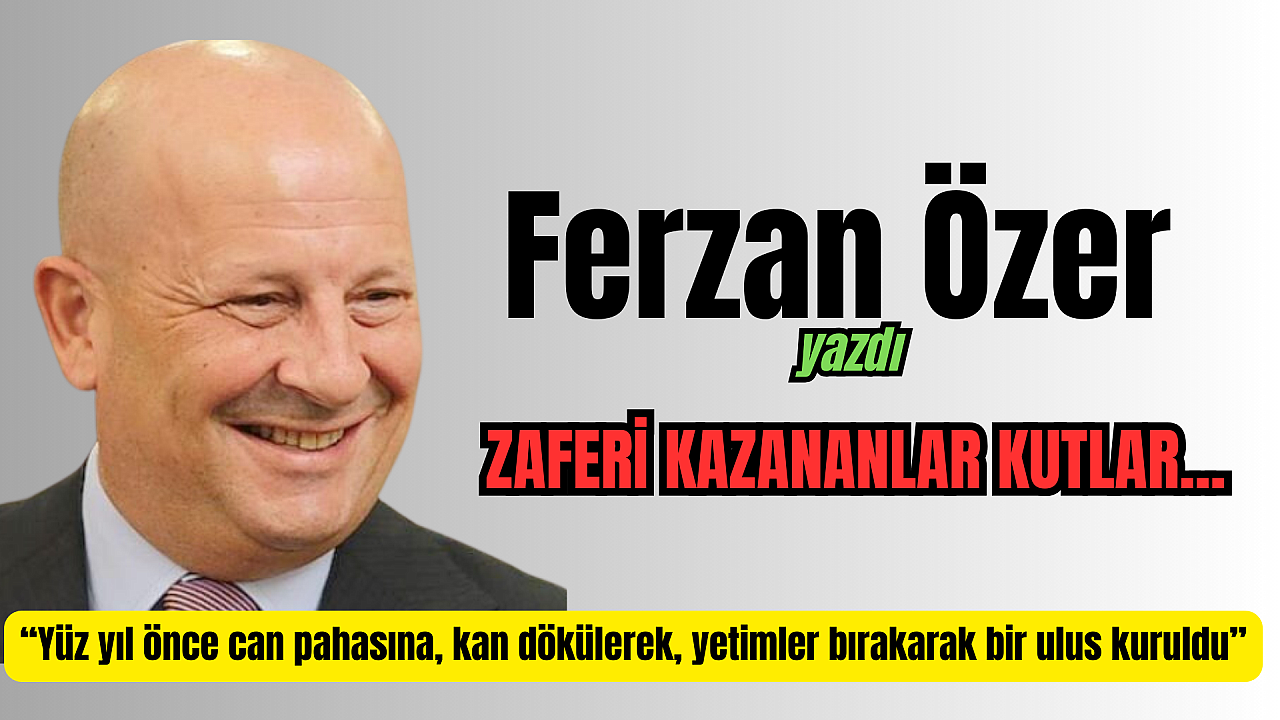 ZAFERİ KAZANANLAR KUTLAR...