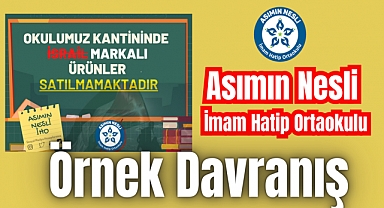 Asımın Nesli İmam Hatip Ortaokulu’ndan Örnek Mücadele
