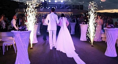 Düğün salonlarında yanıcı ve parlayıcı maddeler yasaklandı