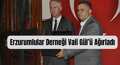 Eyüpsultan Erzurumlular Derneği Vali Gül'ü ağırladı