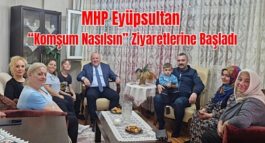 MHP İlçe Başkanı Yırtıcı 'Komşum Nasılsın' ziyaretlerine başladı