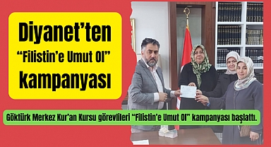 YARDIMLAR FİLİSTİN’E UMUT OLUYOR