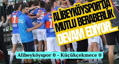Alibeyköyspor Kendi Sahasında Berabere Kaldı