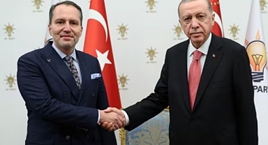 Cumhurbaşkanı Erdoğan, Fatih Erbakan ile görüştü