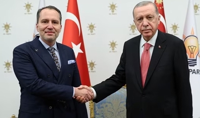 Cumhurbaşkanı Erdoğan, Fatih Erbakan ile görüştü